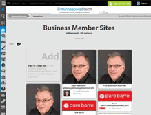 Tablet Screenshot of members.minneapolisdirect.info