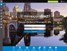 Tablet Screenshot of minneapolisdirect.info